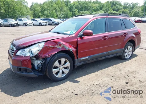 2011 Subaru Outback 2.5I Limited z USA, uszkodzony, nr VIN 4S4BRBJCXB3372722